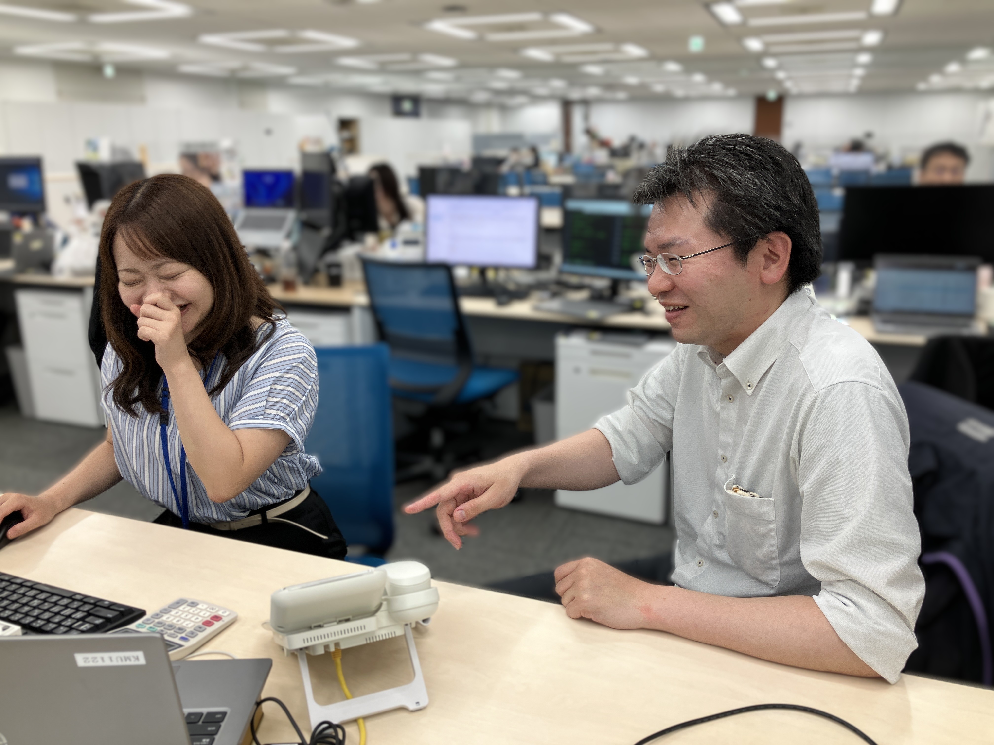どのような雰囲気でお仕事されていますか？
