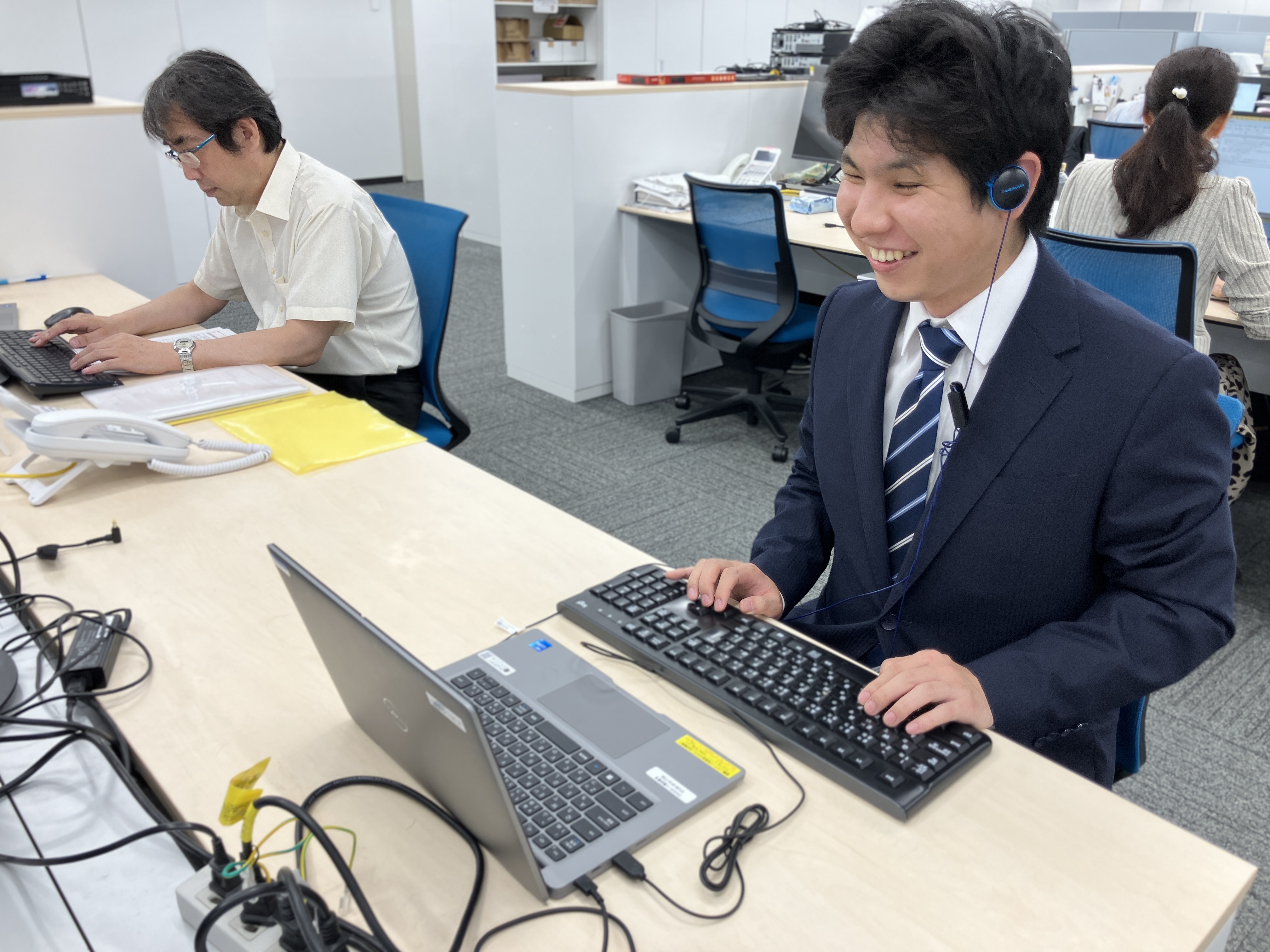ある日のスケジュールで、お仕事をしているお写真