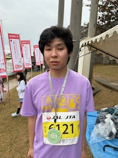 S.Tさんゼッケンをつけた写真アップ