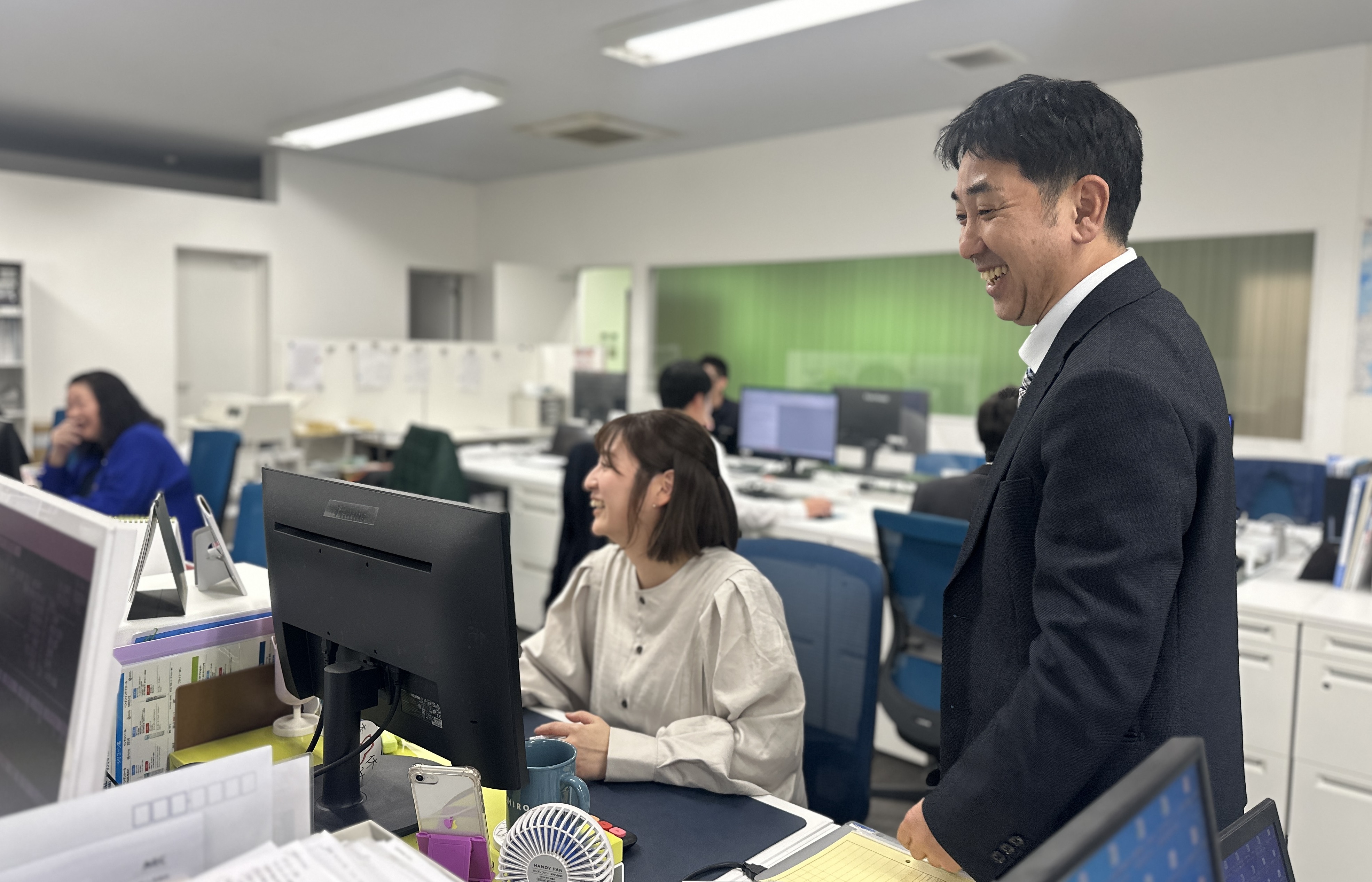 どのような雰囲気でお仕事されていますか？
